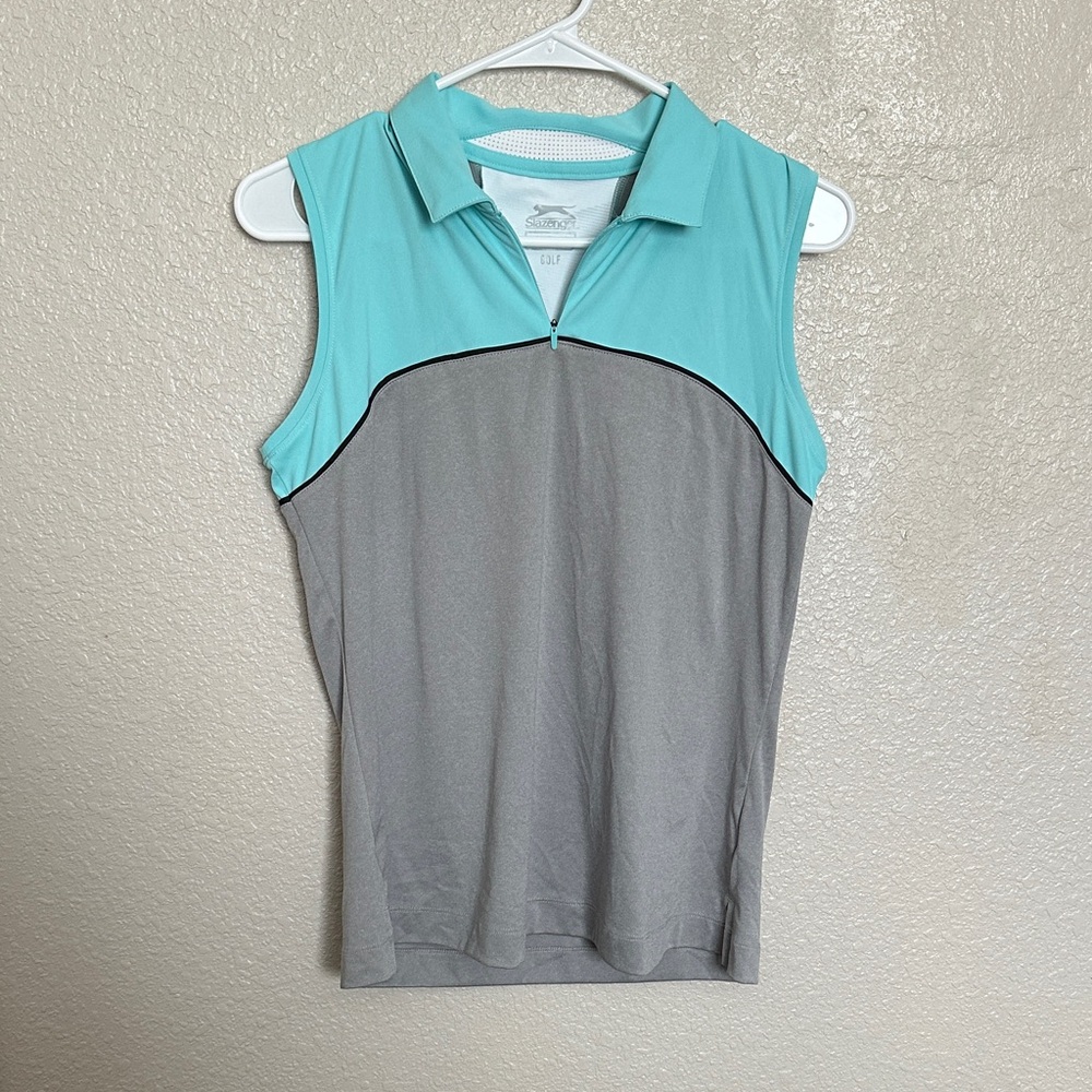 Callaway Women's Tank Top - Teal and Gray
